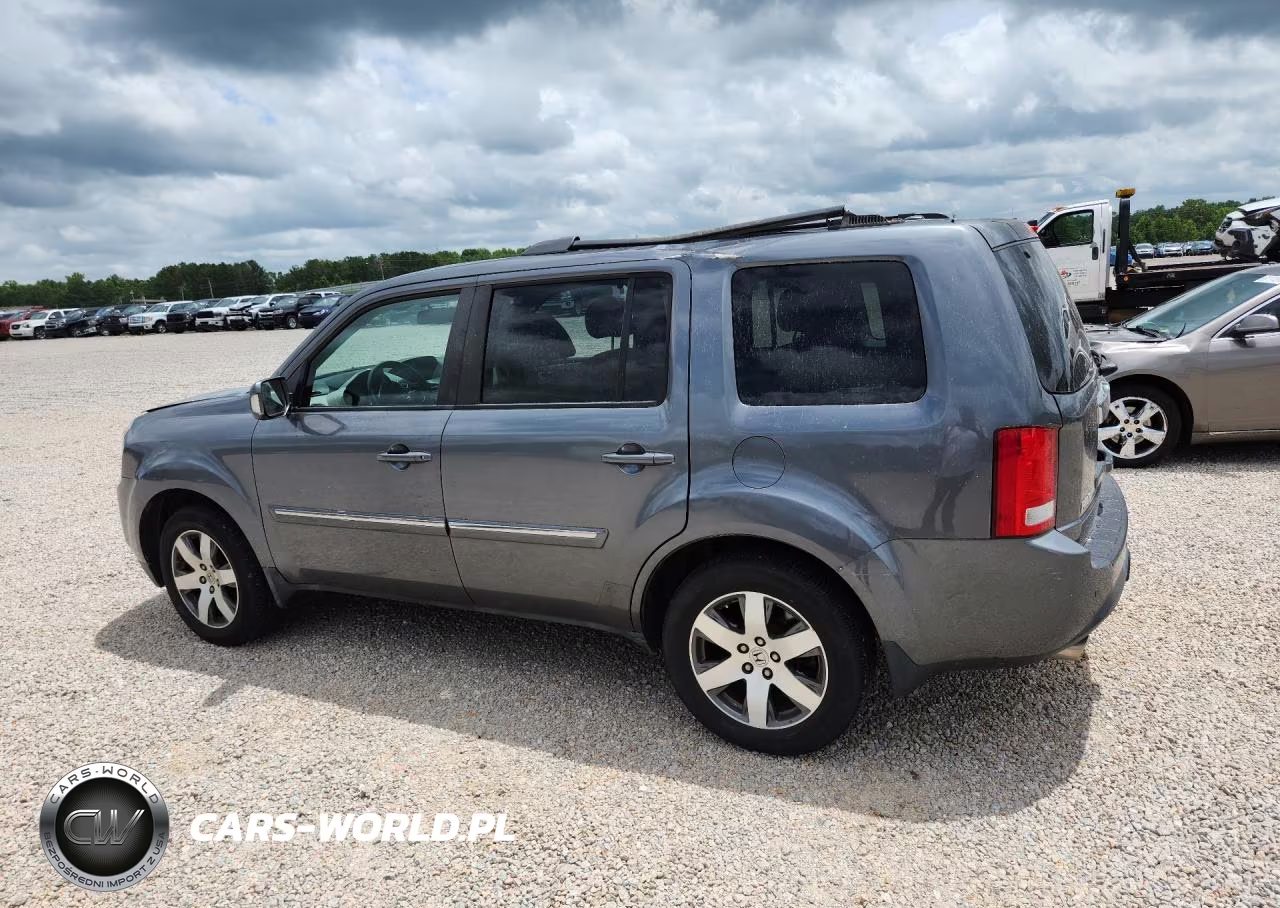 2013 Honda Pilot Touring VIN:5FNYF3H92DB024071 - 2