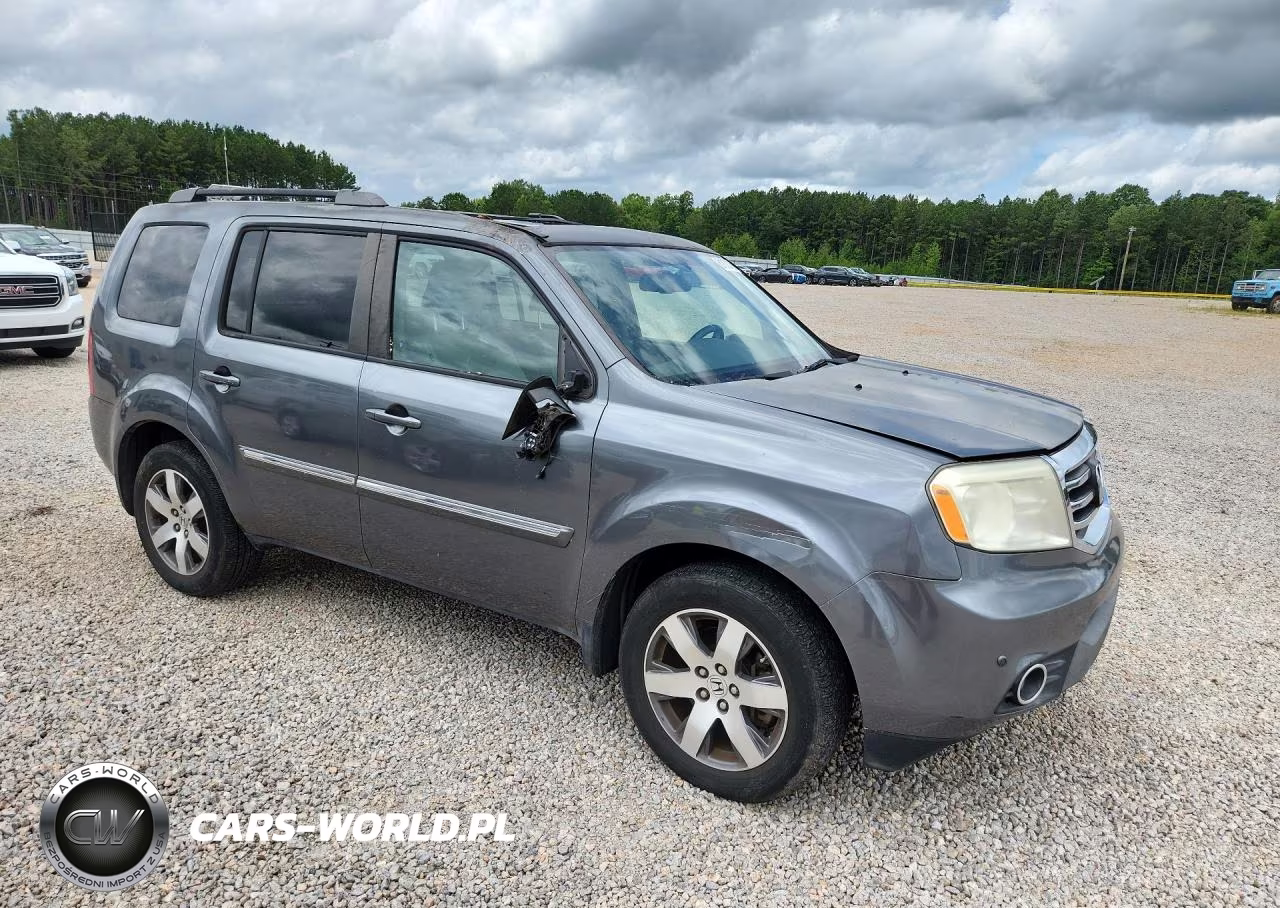 2013 Honda Pilot Touring VIN:5FNYF3H92DB024071 - 4