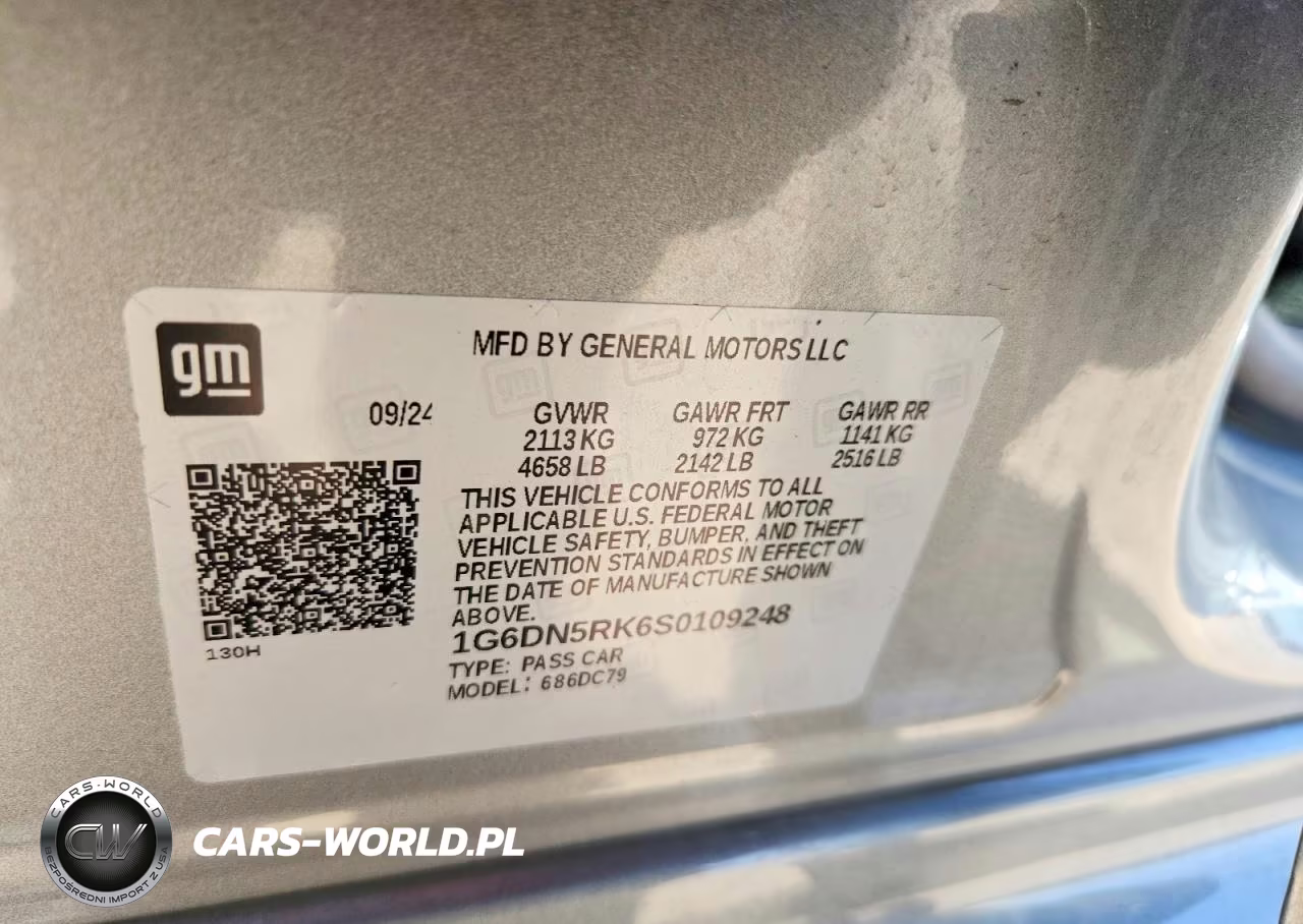 2025 Cadillac Ct5 Premium Luxury VIN:1G6DN5RK6S0109248 - 12