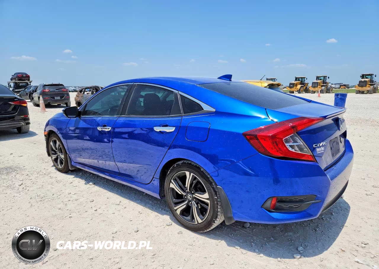 2017 Honda Civic Touring VIN:19XFC1F9XHE010759 - 2
