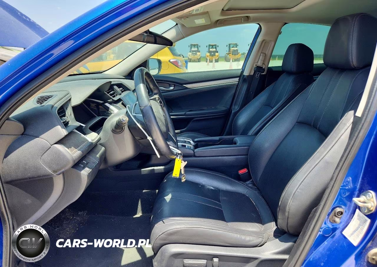 2017 Honda Civic Touring VIN:19XFC1F9XHE010759 - 7