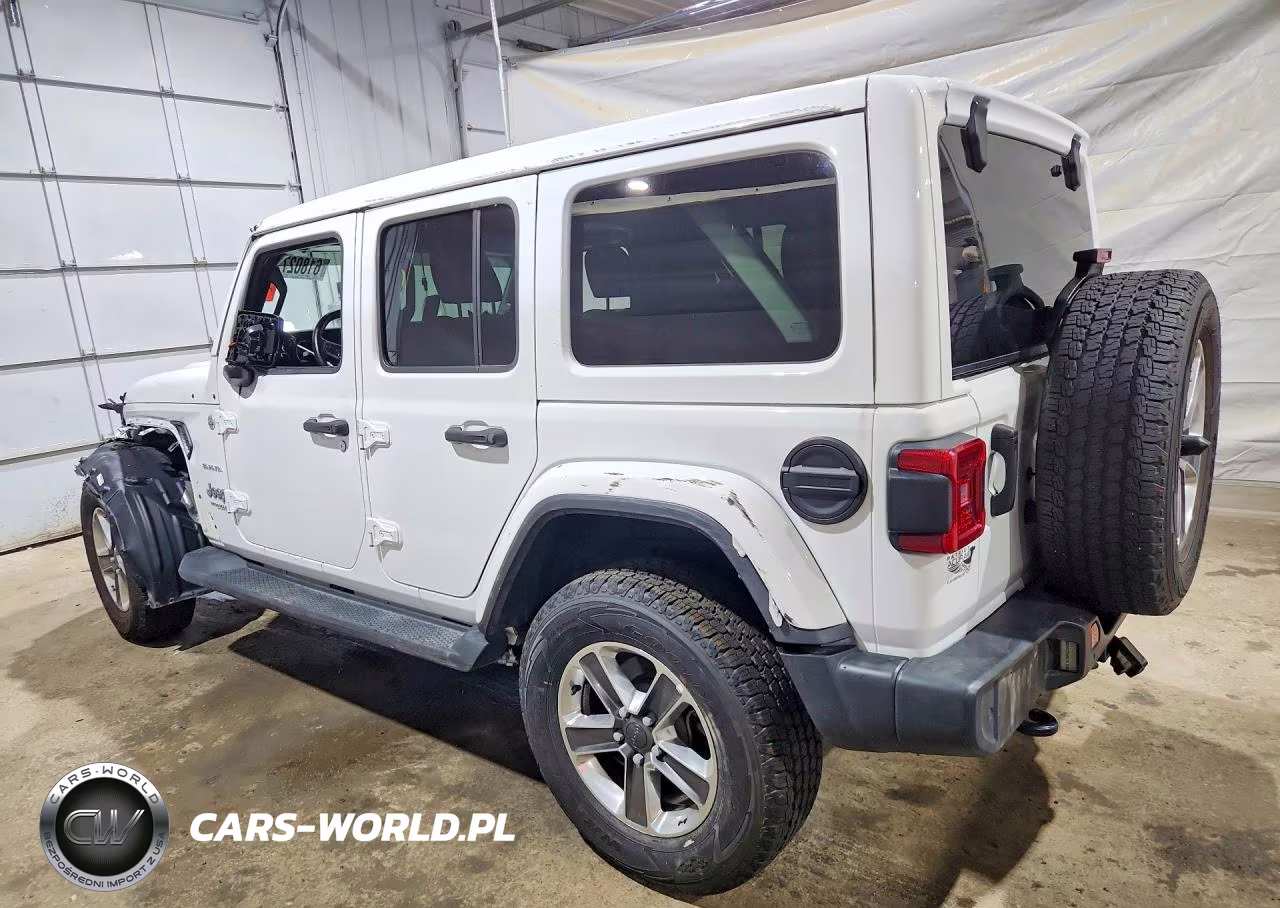 2021 Jeep Wrangler Unlimited Sahara VIN:1C4HJXEG8MW594323 - 2
