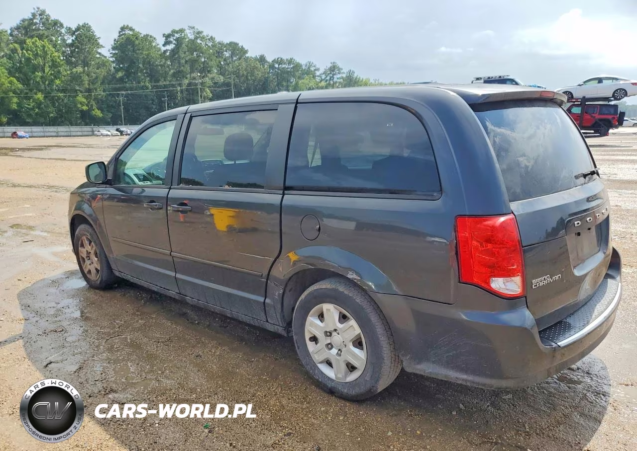 2012 Dodge Grand Caravan Se VIN:2C4RDGBG5CR336140 - 2