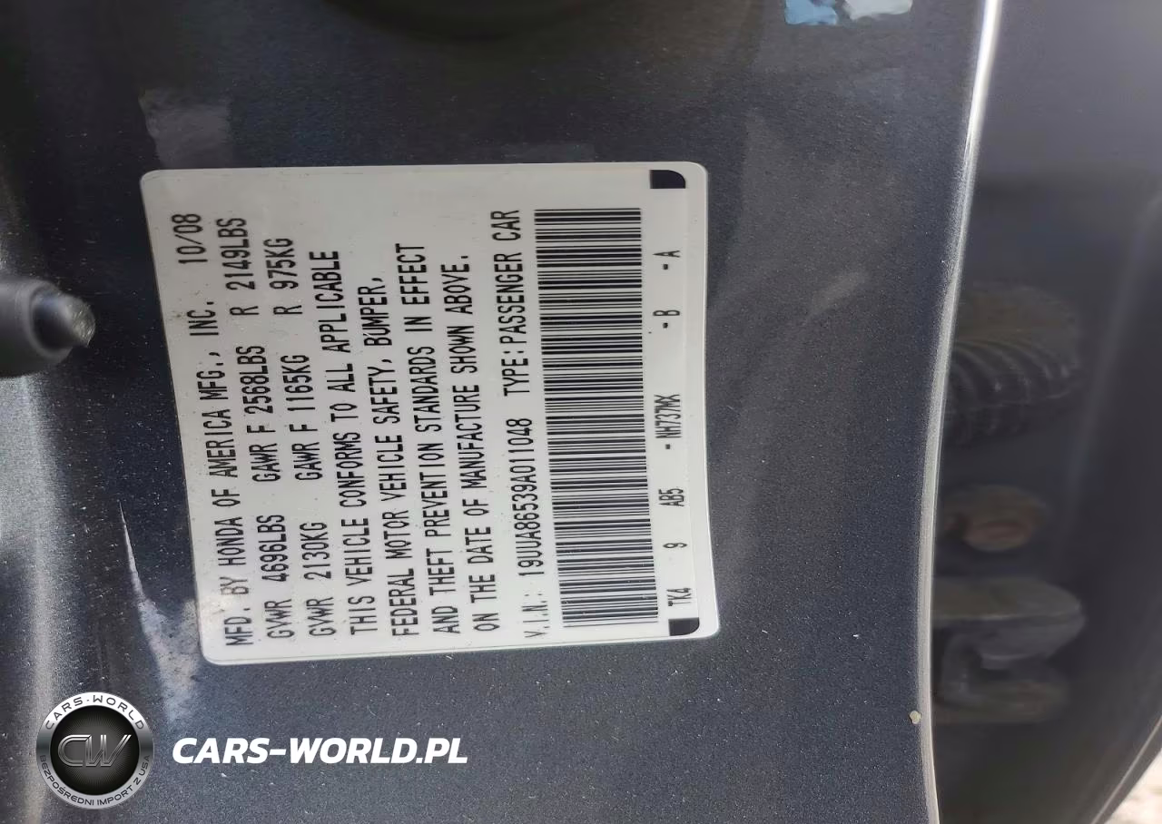 2009 Acura Tl VIN:19UUA86539A011048 - 12