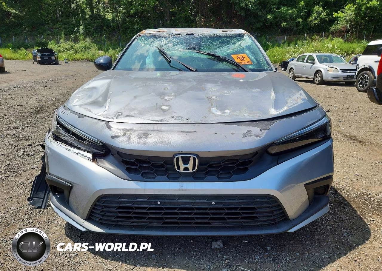 2022 Honda Civic Sport VIN:19XFL2H89NE015702 - 5