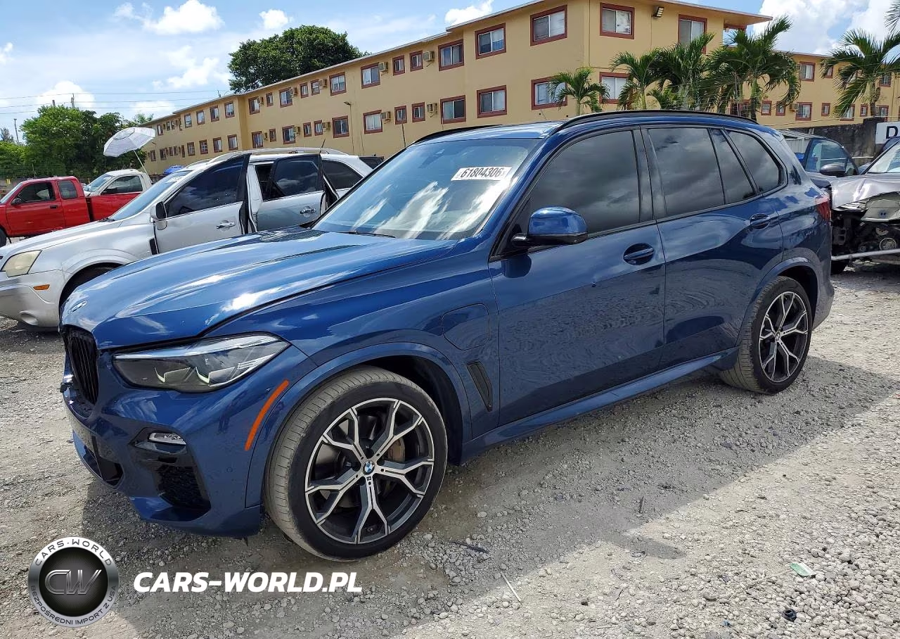 2021 BMW X5 xDrive45E VIN:5UXTA6C09M9E52718 - 1