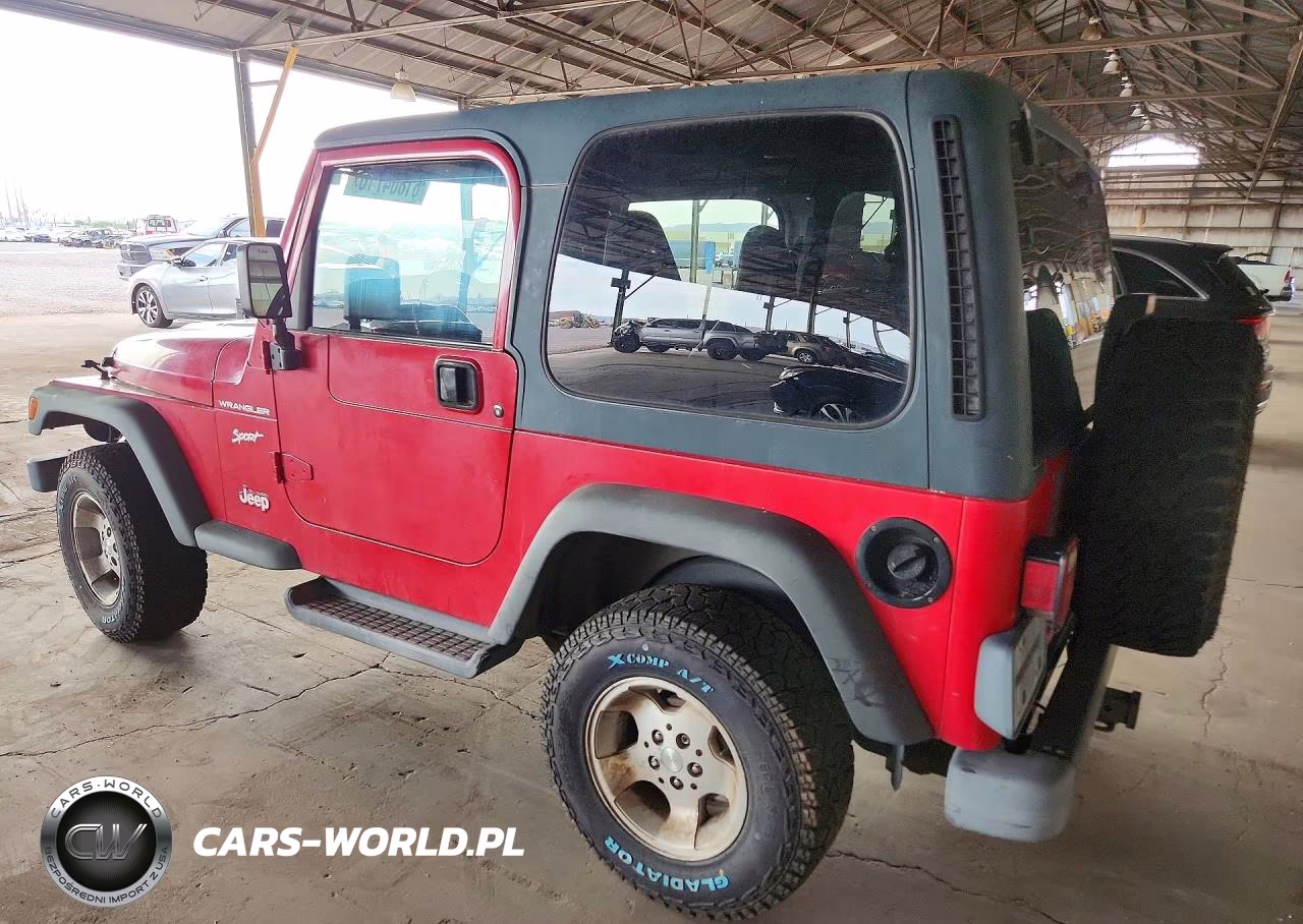 2002 Jeep Wrangler - Tj Sport VIN:1J4FA49S62P770761 - 2