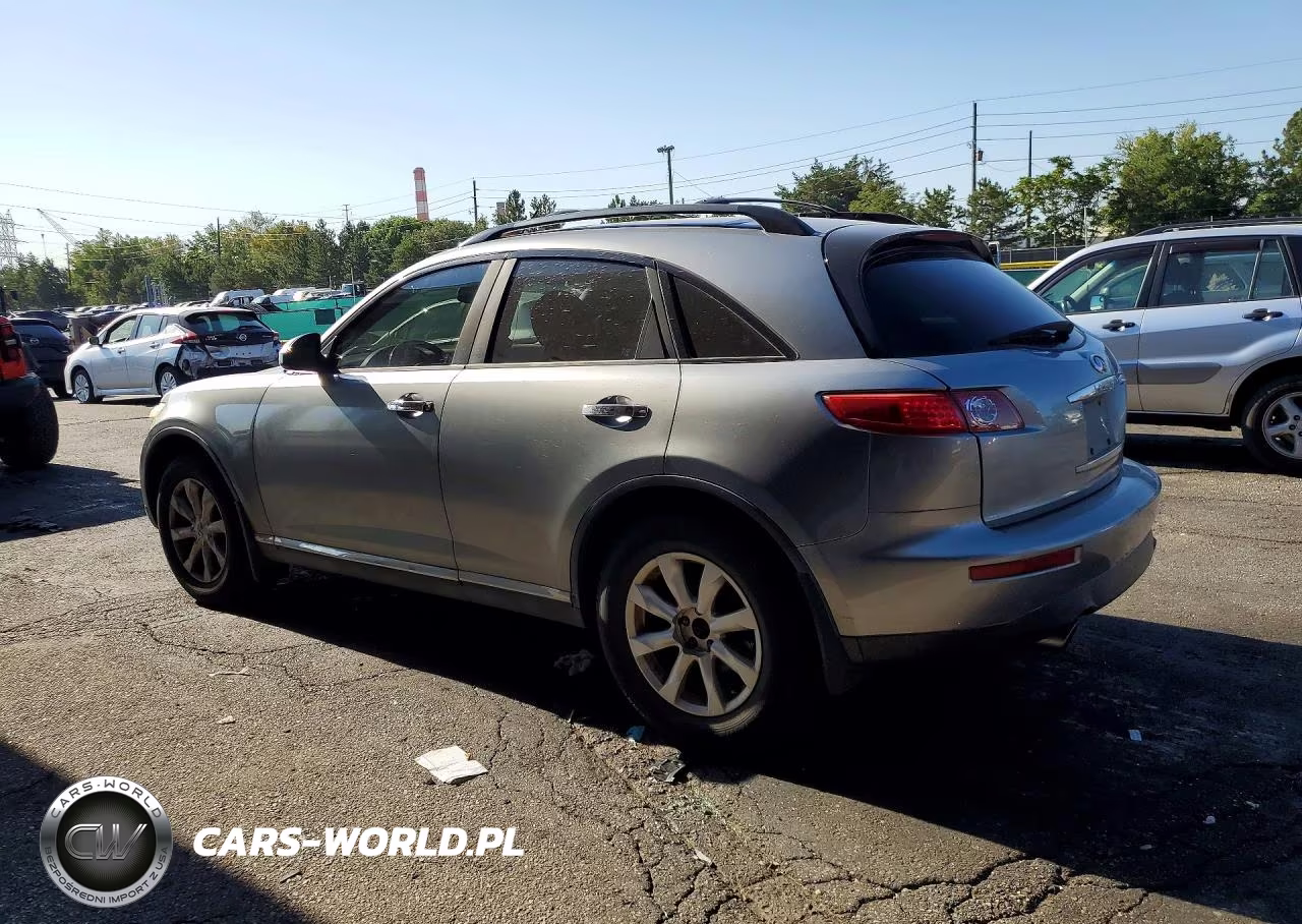 2006 Infiniti Fx35 Base VIN:JNRAS08W06X208399 - 2