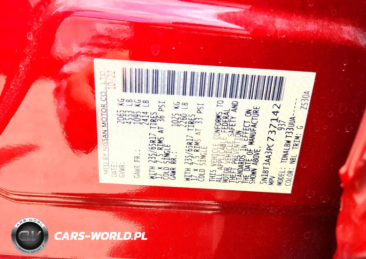2023 Nissan Rogue S VIN:5N1BT3AA3PC737142 - 14