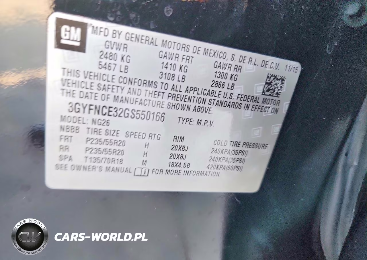 2016 Cadillac Srx Performance Collection VIN:3GYFNCE32GS550166 - 14