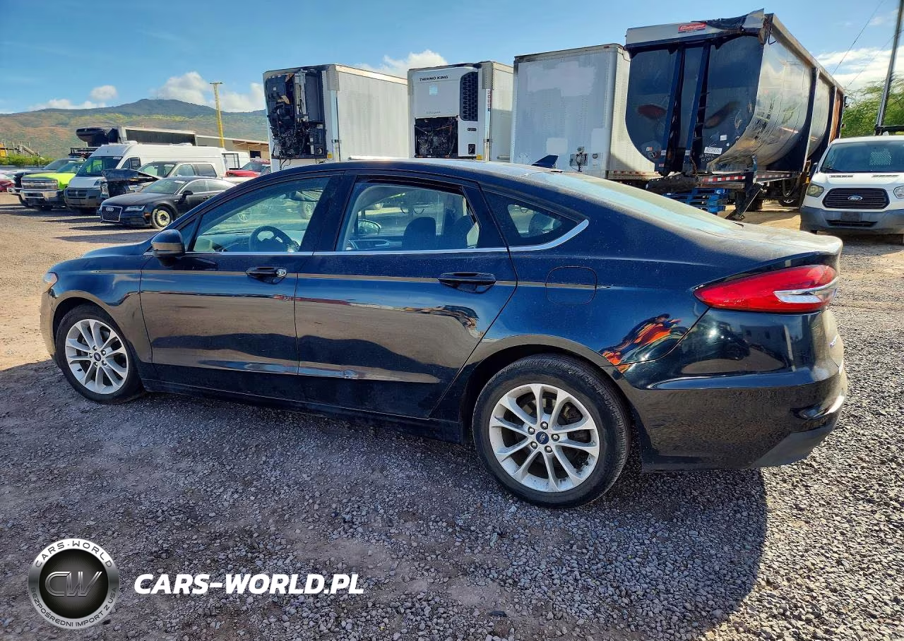 2020 Ford Fusion Se VIN:3FA6P0LU1LR190017 - 2