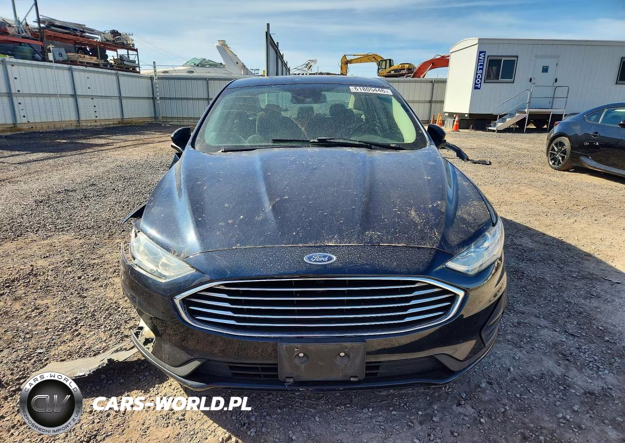 2020 Ford Fusion Se VIN:3FA6P0LU1LR190017 - 5