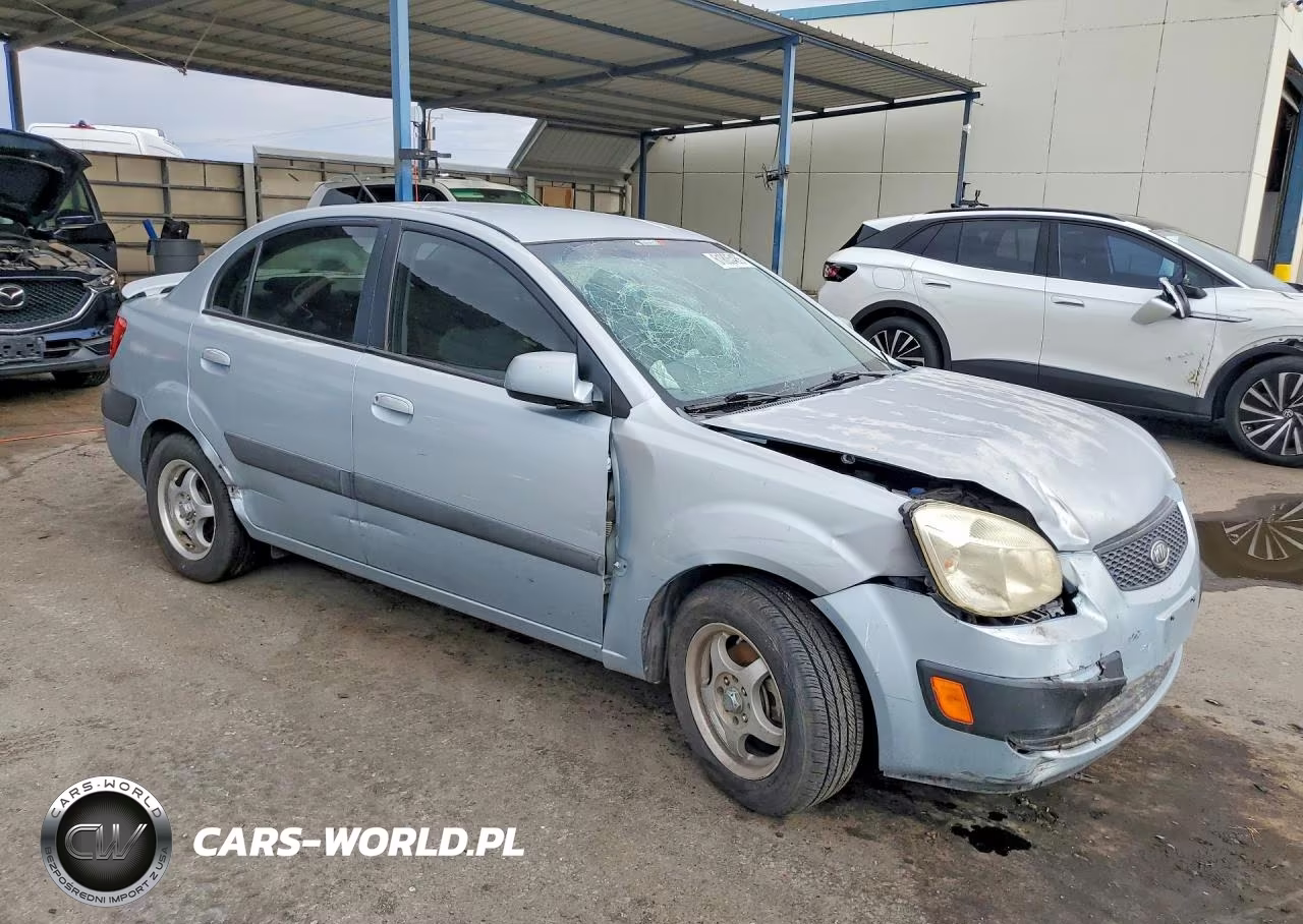2009 Kia Rio Base VIN:KNADE223X96451207 - 4