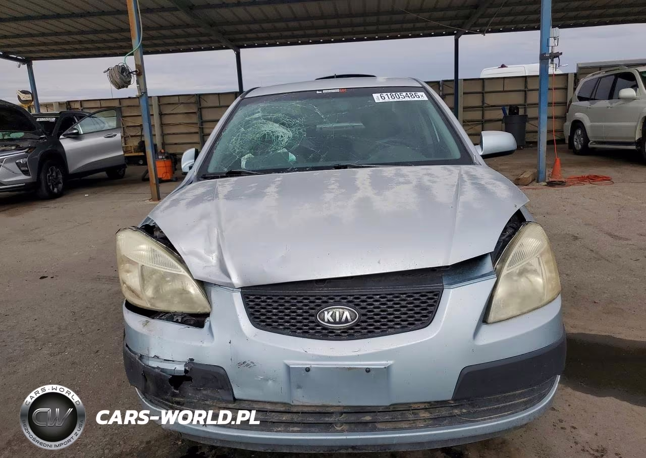 2009 Kia Rio Base VIN:KNADE223X96451207 - 5
