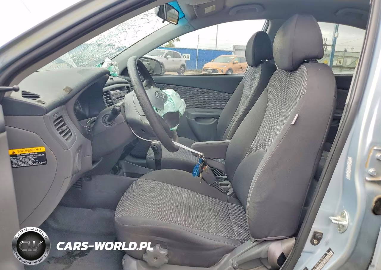 2009 Kia Rio Base VIN:KNADE223X96451207 - 7