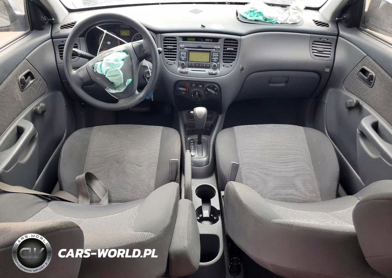 2009 Kia Rio Base VIN:KNADE223X96451207 - 8