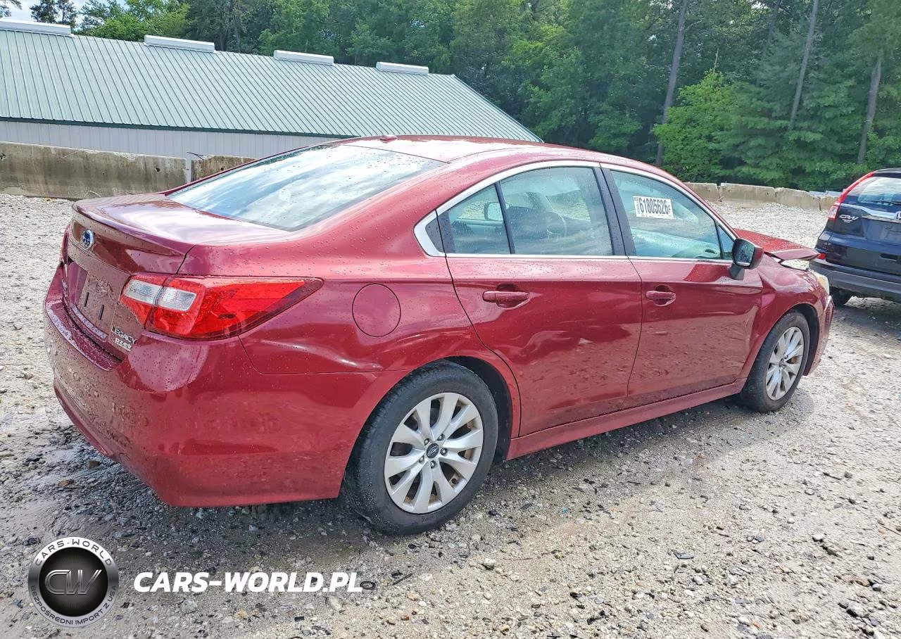 2015 Subaru Legacy 2.5I Premium VIN:4S3BNAC66F3059786 - 3