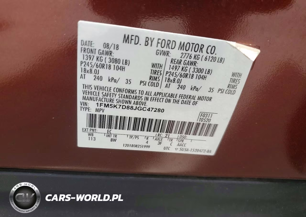 2018 Ford Explorer Xlt VIN:1FM5K7D88JGC47280 - 13