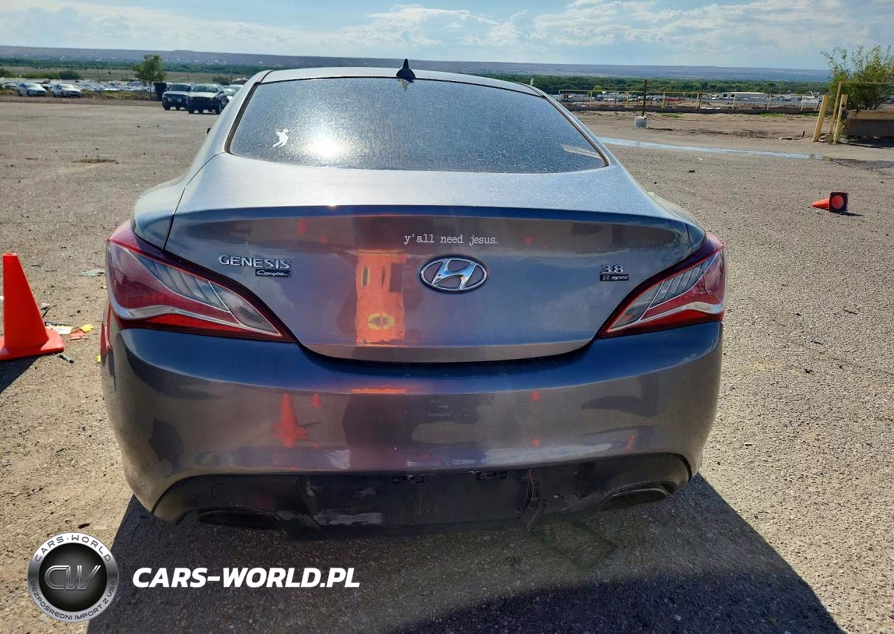 2015 Hyundai Genesis Coupe 3.8 R-Spec VIN:KMHHU6KJ8FU125695 - 6