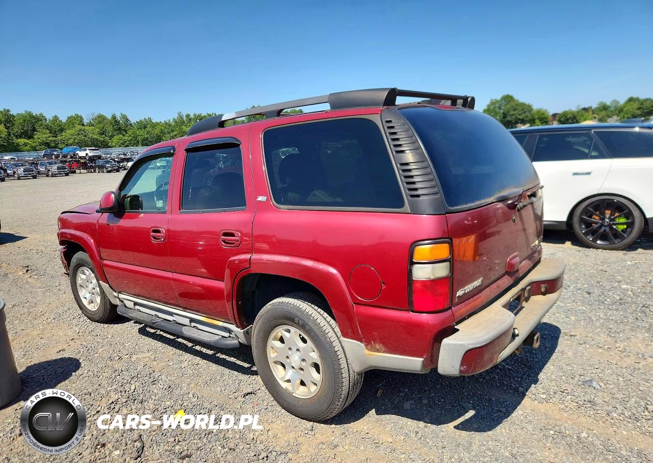 2005 Chevrolet Tahoe K1500 VIN:1GNEK13T25R191071 - 2
