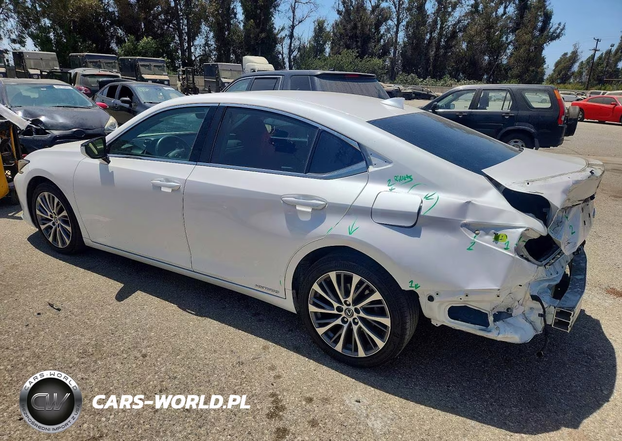 2019 Lexus Es 300H VIN:58AB21B16KU003127 - 2