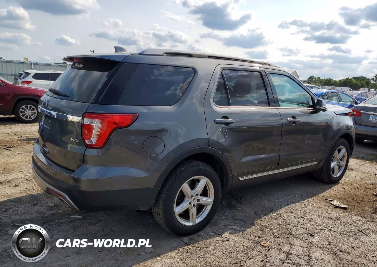 2017 Ford Explorer Xlt VIN:1FM5K8D89HGA20969 - 3
