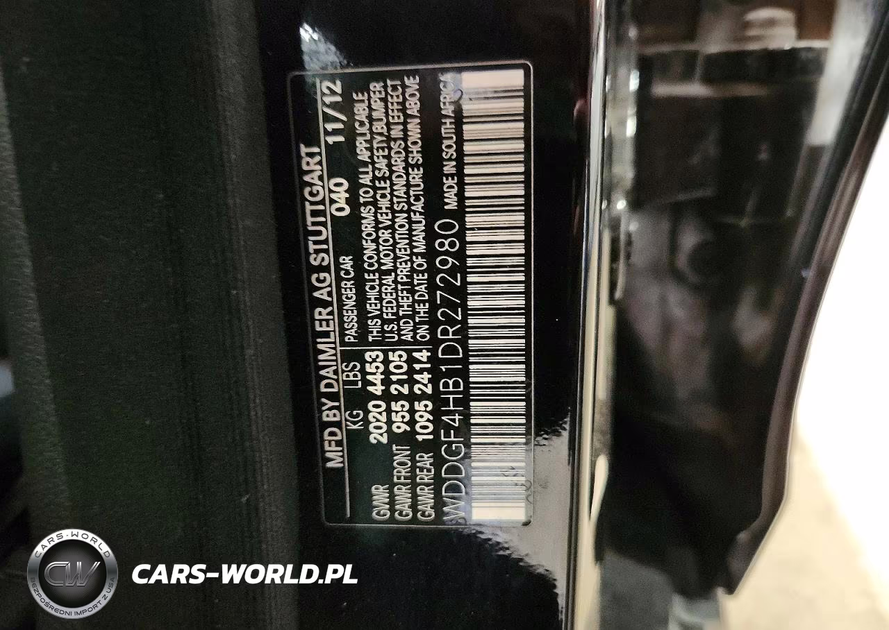2013 Mercedes-Benz C 250 VIN:WDDGF4HB1DR272980 - 12