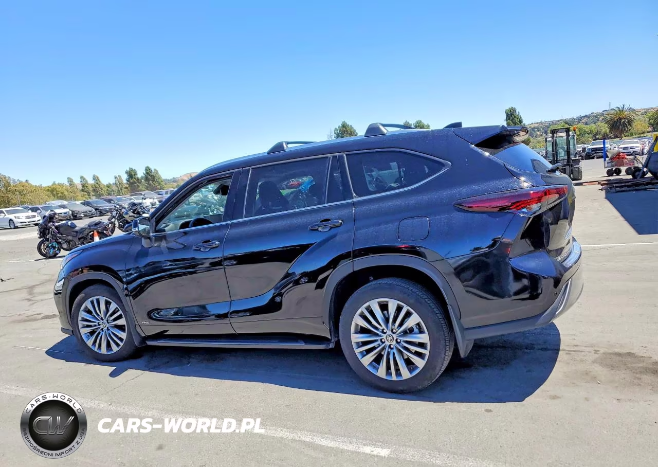 2025 Toyota Highlander Hybrid Platinum VIN:5TDEBRCHXSS649164 - 2
