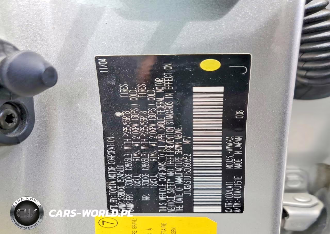 2005 Lexus Rx 330 VIN:JTJGA31U150050652 - 12