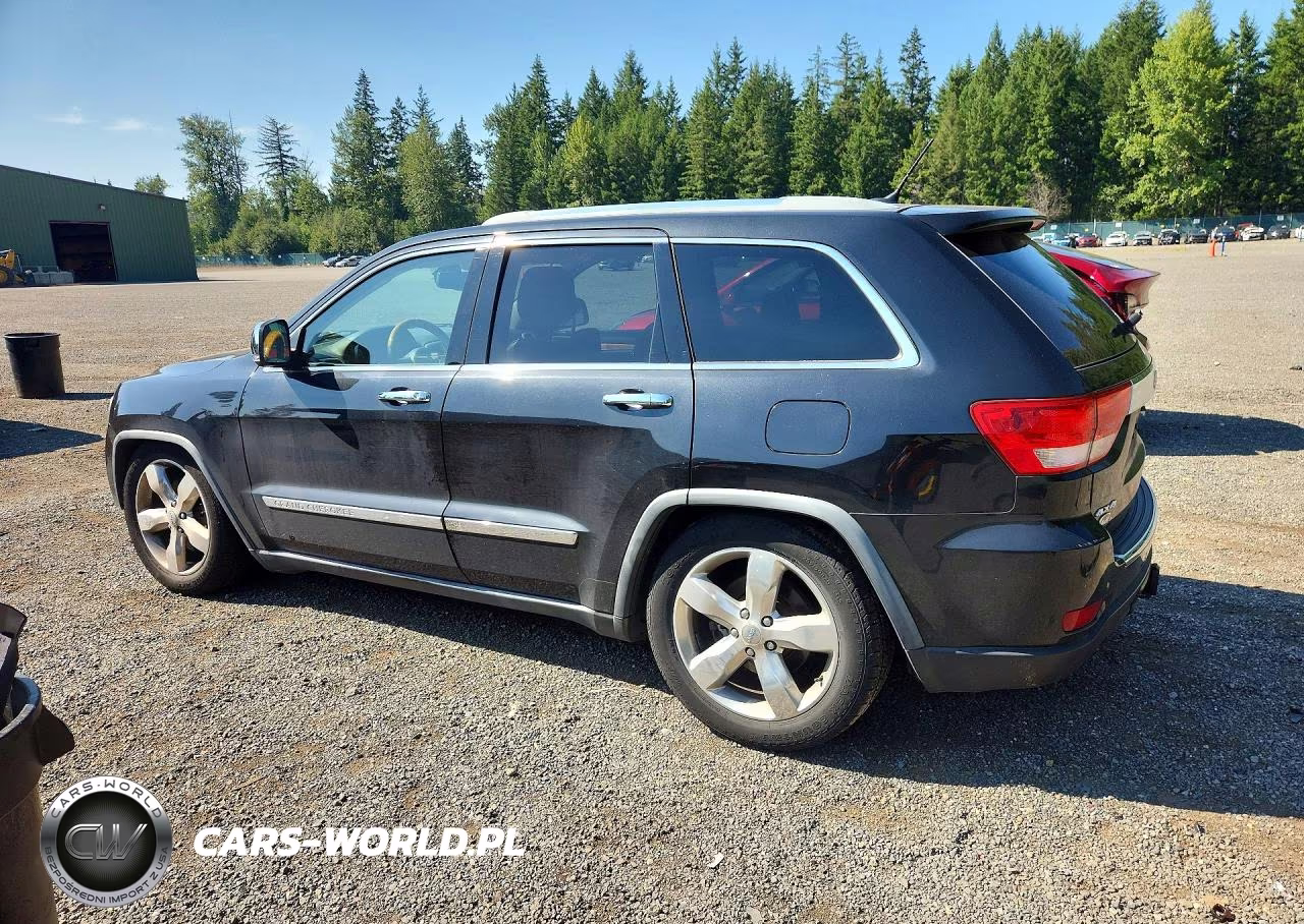 2012 Jeep Grand Cherokee Overland VIN:1C4RJFCT1CC148612 - 2