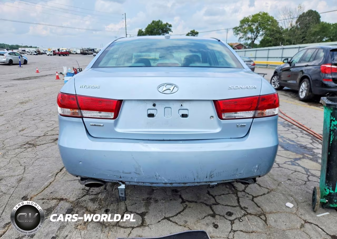 2008 Hyundai Sonata Se V6 VIN:5NPEU46F88H361598 - 6