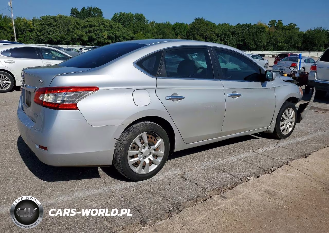 2013 Nissan Sentra S VIN:3N1AB7AP2DL633341 - 3