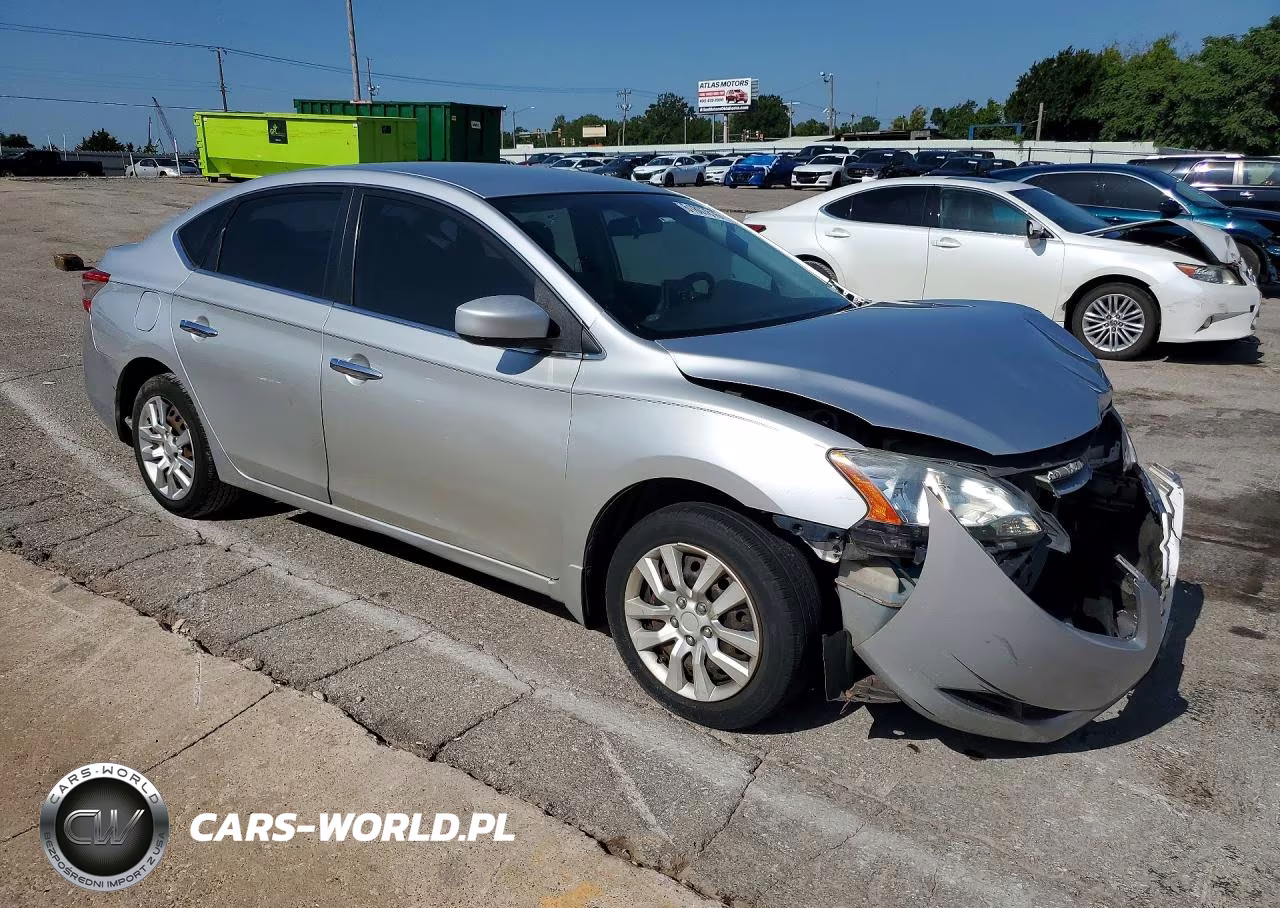 2013 Nissan Sentra S VIN:3N1AB7AP2DL633341 - 4