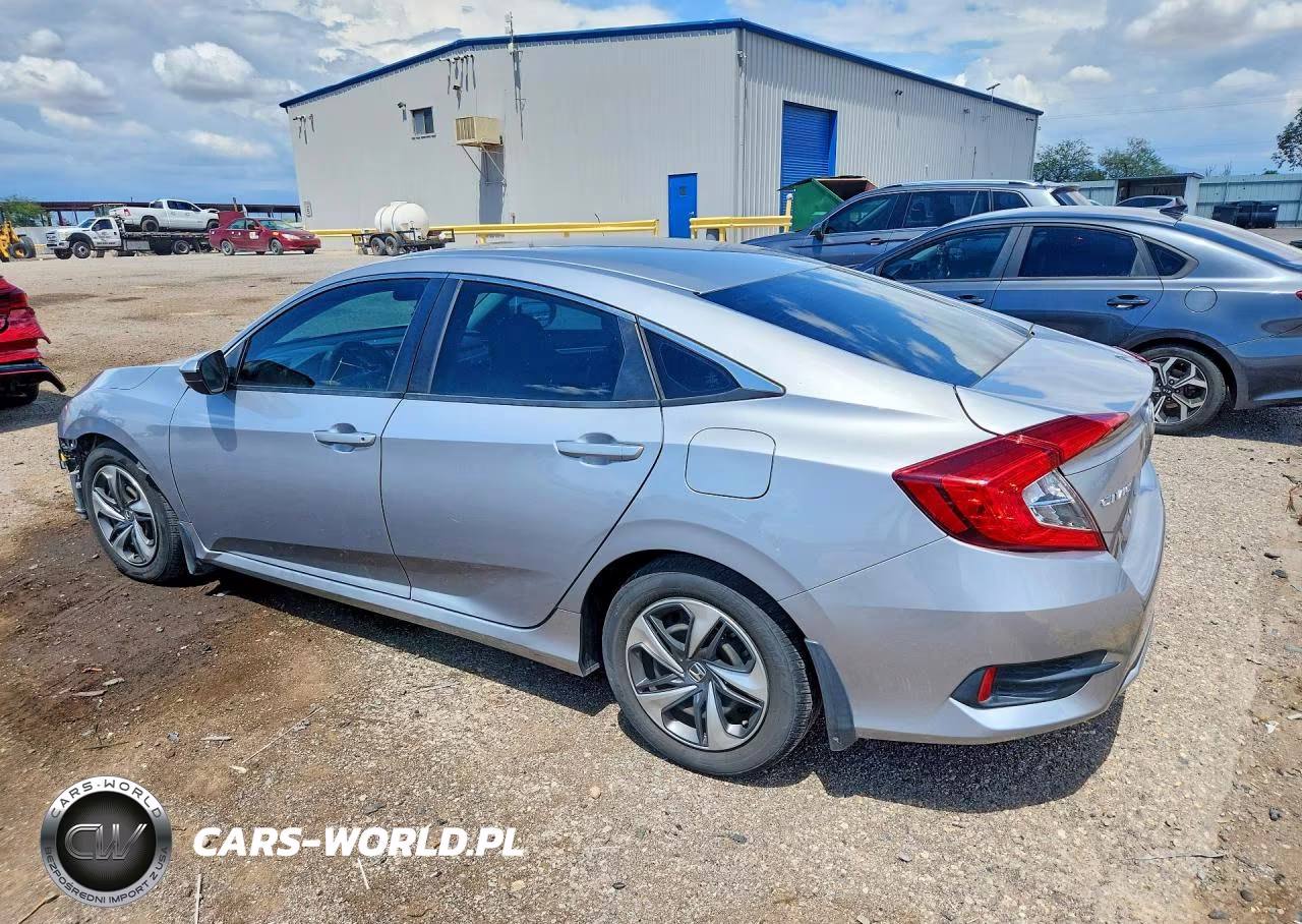 2019 Honda Civic Lx VIN:2HGFC2F69KH592040 - 2