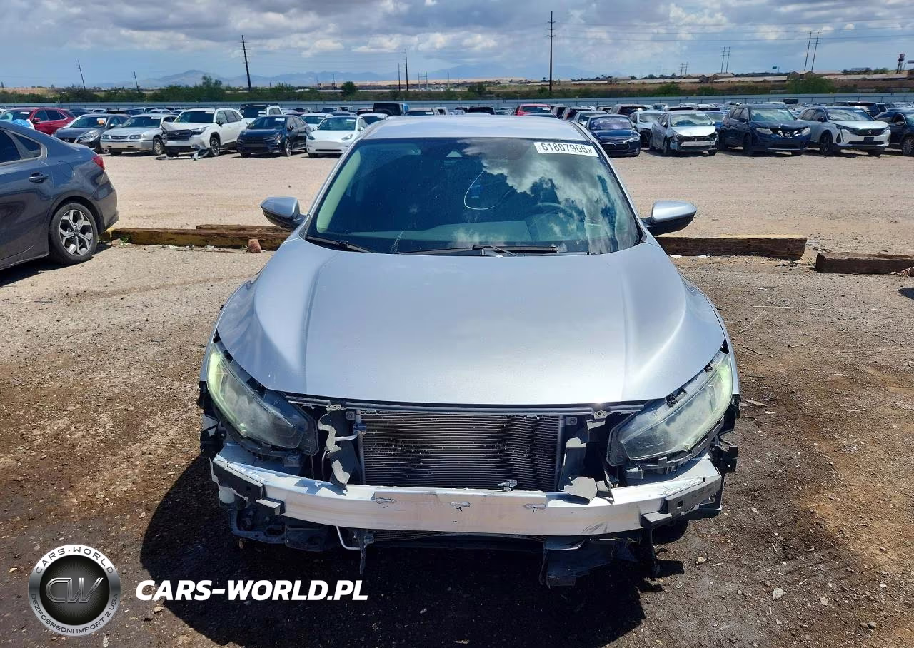 2019 Honda Civic Lx VIN:2HGFC2F69KH592040 - 5
