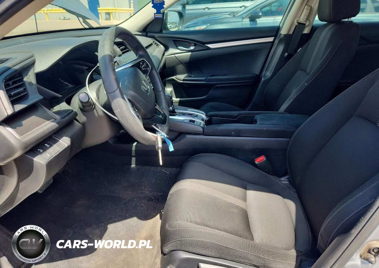 2019 Honda Civic Lx VIN:2HGFC2F69KH592040 - 7