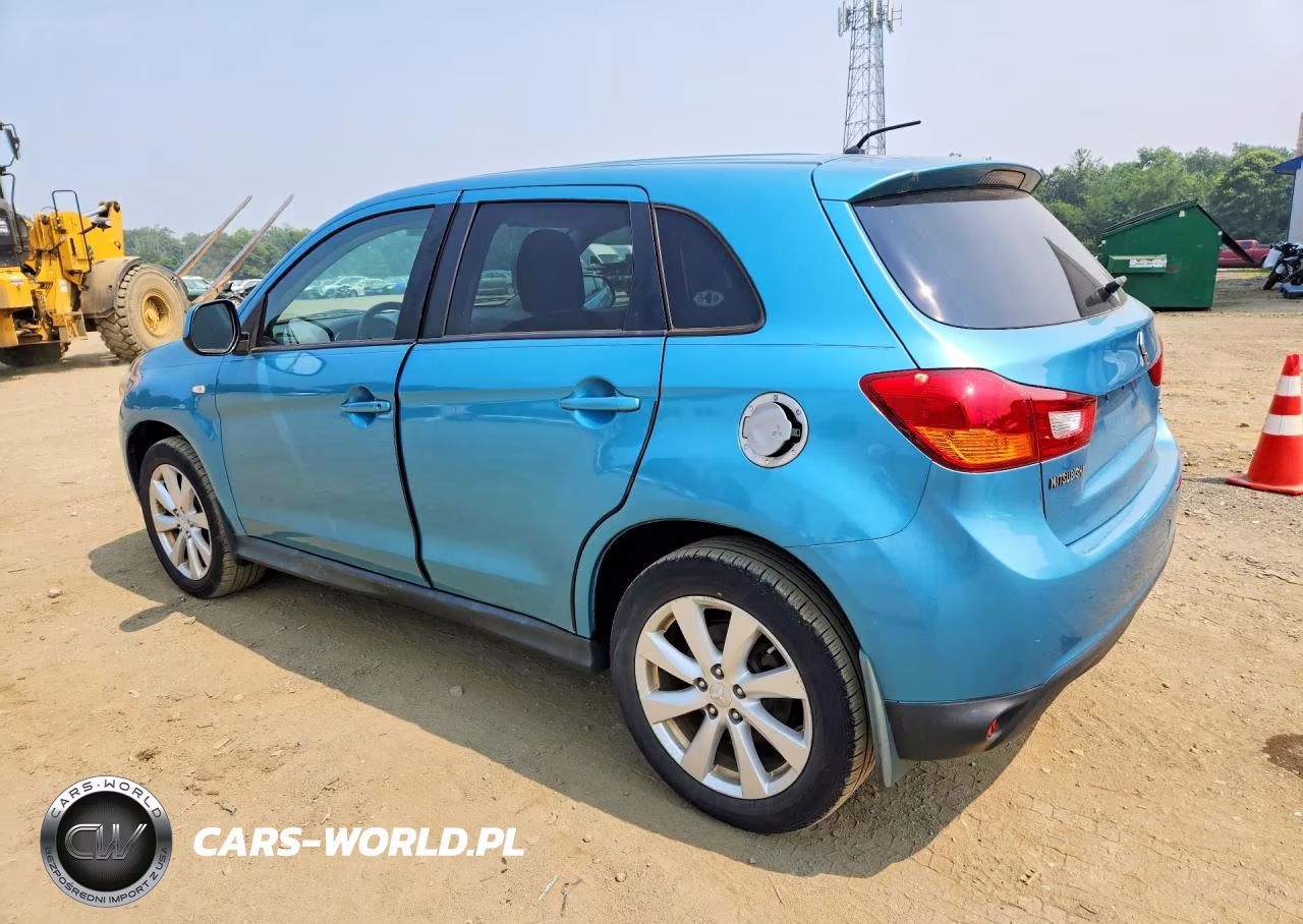 2014 Mitsubishi Outlander Sport Es VIN:4A4AR3AU7EE018818 - 2