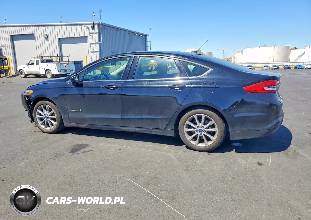 2017 Ford Fusion S Hybrid VIN:3FA6P0UU2HR151619 - 2