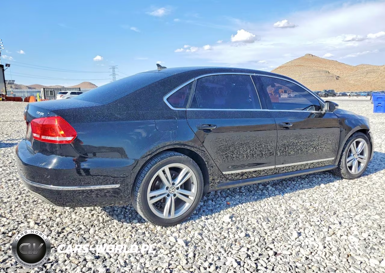 2012 Volkswagen Passat Sel VIN:1VWCN7A36CC010323 - 3