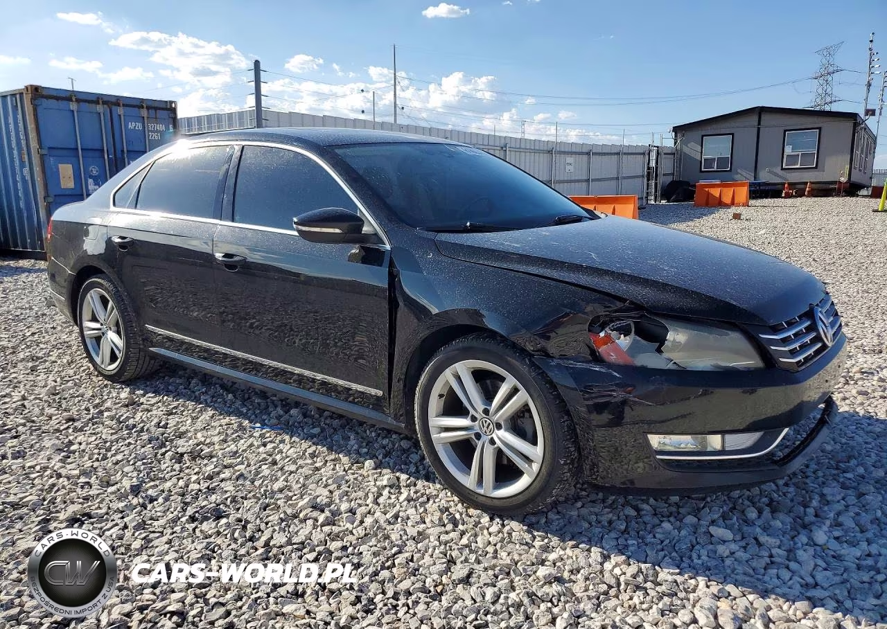 2012 Volkswagen Passat Sel VIN:1VWCN7A36CC010323 - 4