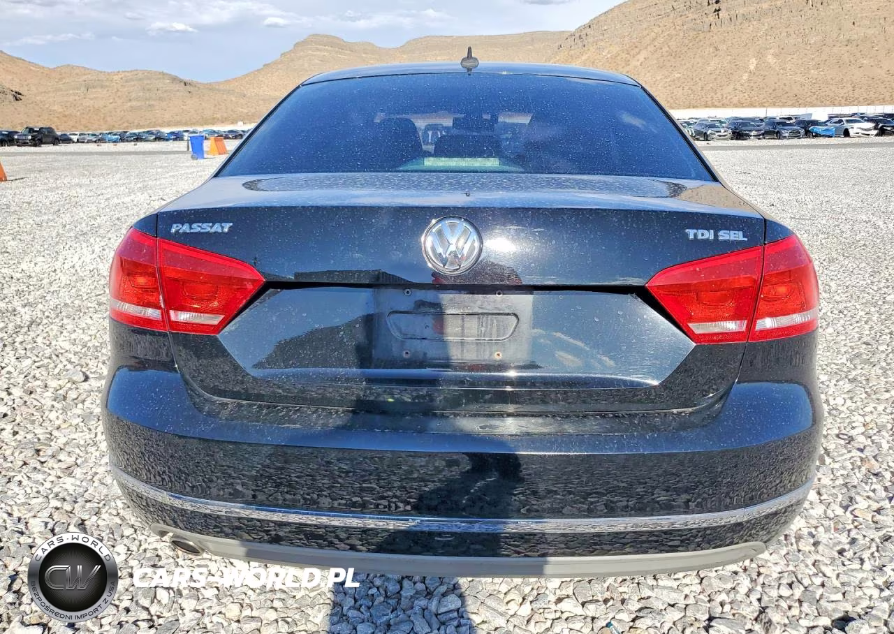 2012 Volkswagen Passat Sel VIN:1VWCN7A36CC010323 - 6