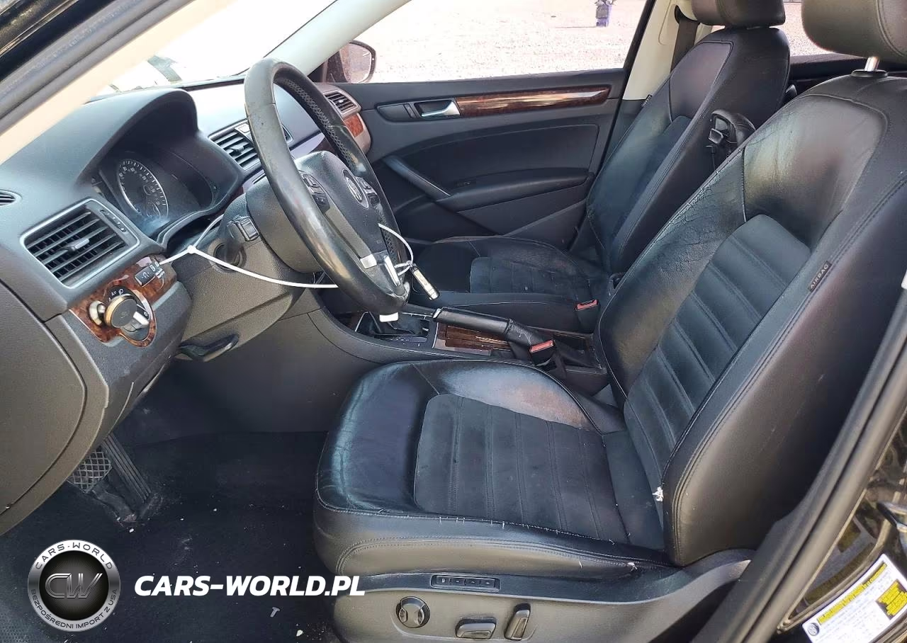 2012 Volkswagen Passat Sel VIN:1VWCN7A36CC010323 - 7