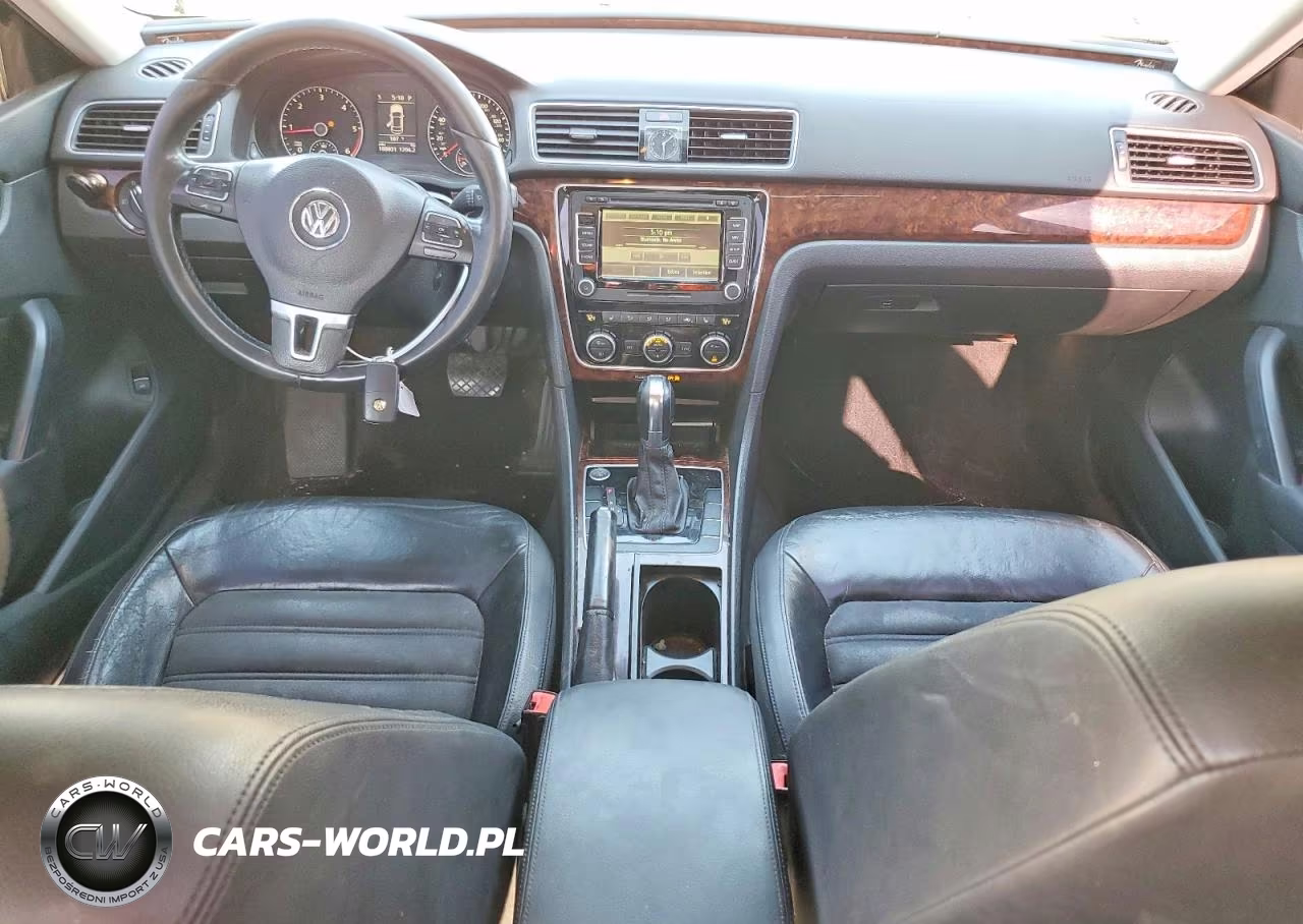2012 Volkswagen Passat Sel VIN:1VWCN7A36CC010323 - 8