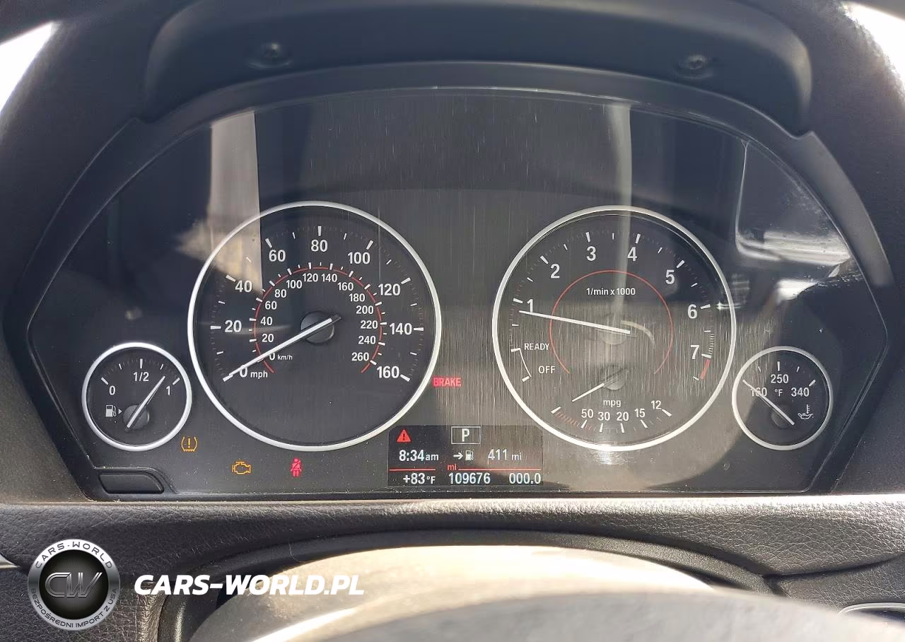 2016 BMW 328 I Sulev VIN:WBA8E9G50GNU28414 - 9