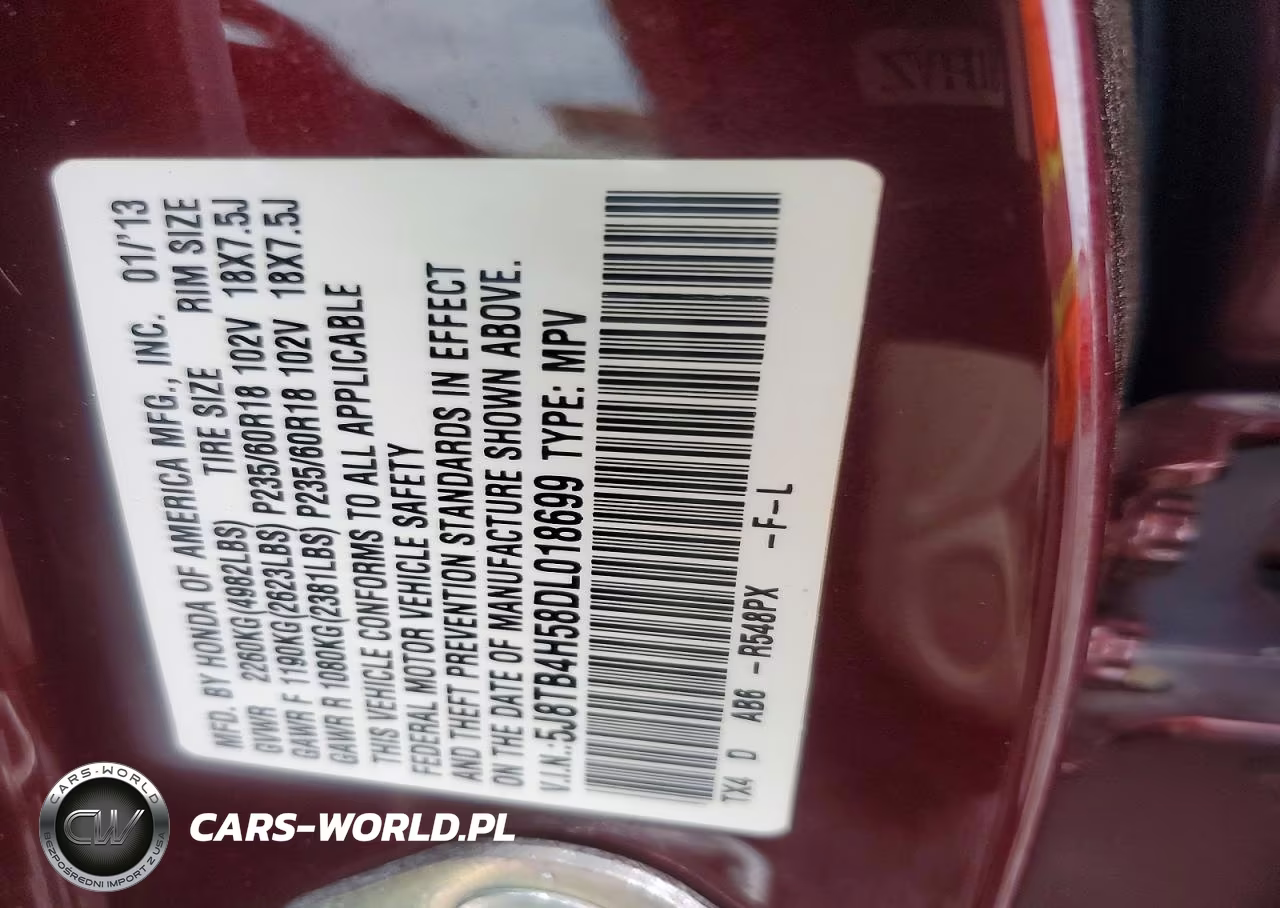 2013 Acura Rdx Technology VIN:5J8TB4H58DL018699 - 14