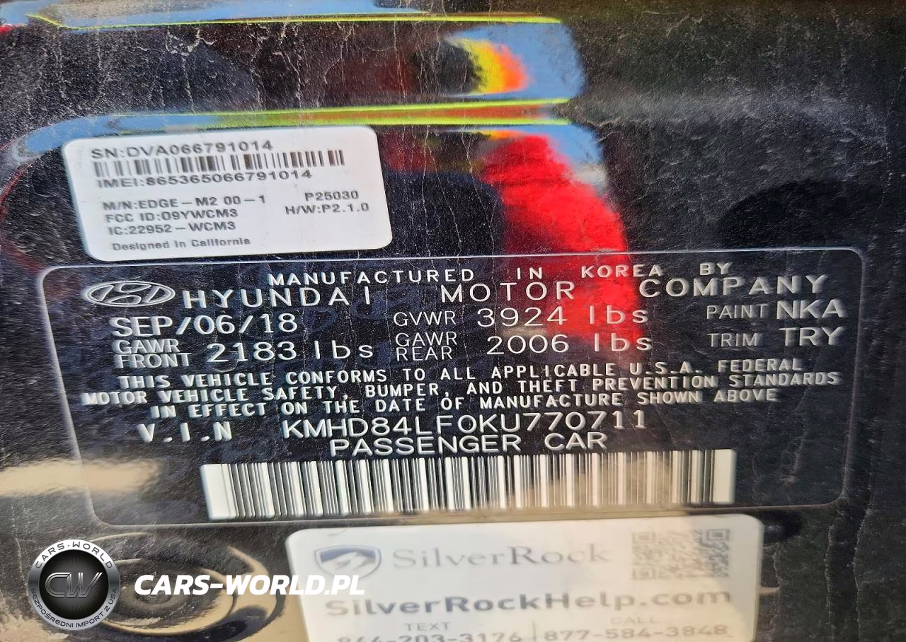 2019 Hyundai Elantra Value Edition VIN:KMHD84LF0KU770711 - 12