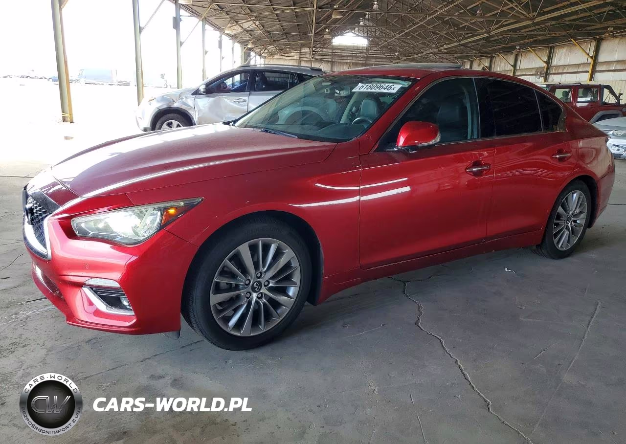 2021 Infiniti Q50 Luxe VIN:JN1EV7BP4MM704570 - 1