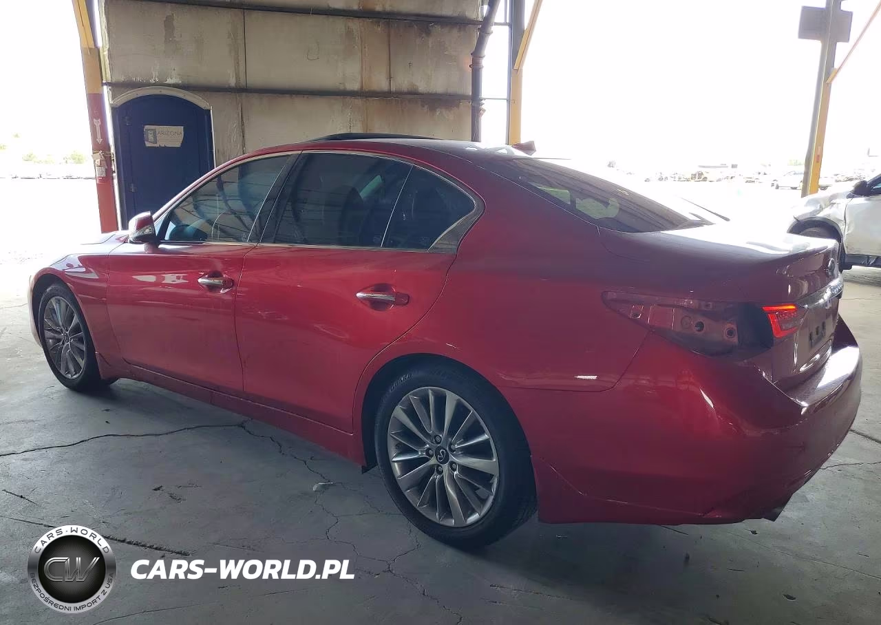 2021 Infiniti Q50 Luxe VIN:JN1EV7BP4MM704570 - 2