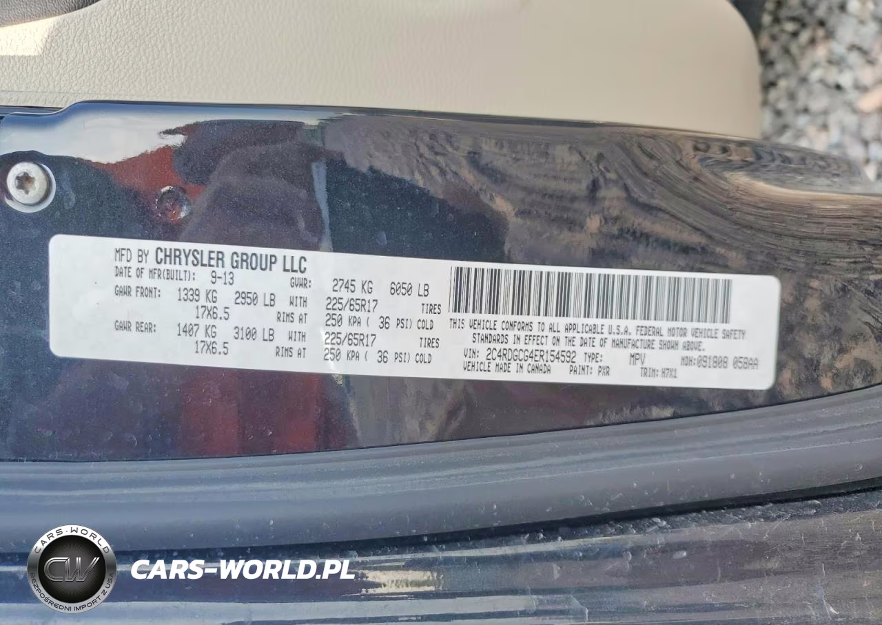 2014 Dodge Grand Caravan Sxt VIN:2C4RDGCG4ER154592 - 13