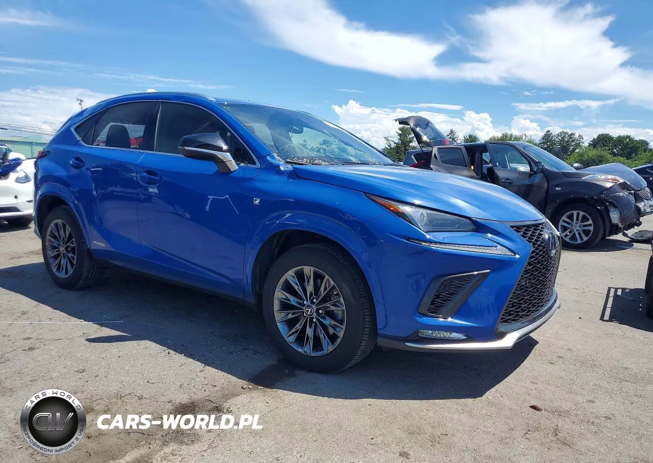 2021 Lexus Nx 300H F Sport Black Line VIN:JTJSJRDZ2M2154672 - 4